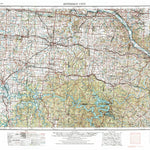 United States Geological Survey Jefferson City, MO (1955, 250000-Scale) digital map