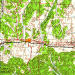 United States Geological Survey Jefferson City, MO (1959, 250000-Scale) digital map