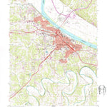 United States Geological Survey Jefferson City, MO (1967, 24000-Scale) digital map