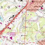 United States Geological Survey Jefferson City, MO (1967, 24000-Scale) digital map