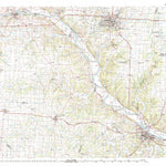 United States Geological Survey Jefferson City, MO (1982, 100000-Scale) digital map
