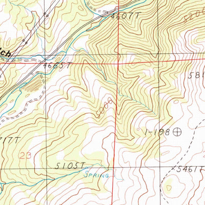 United States Geological Survey Jefferson City, MT (1985, 24000-Scale) digital map