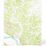 United States Geological Survey Jefferson City NW, MO (1969, 24000-Scale) digital map