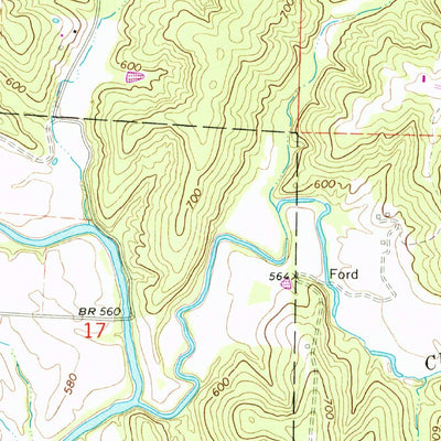 United States Geological Survey Jefferson City NW, MO (1969, 24000-Scale) digital map