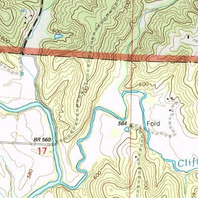United States Geological Survey Jefferson City NW, MO (2000, 24000-Scale) digital map