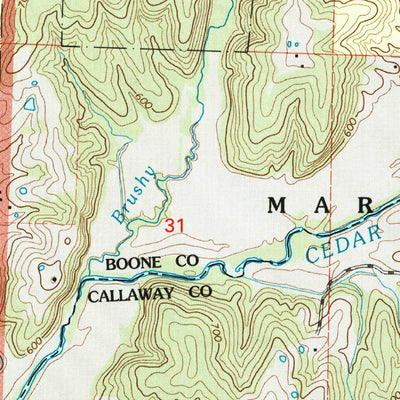 United States Geological Survey Jefferson City NW, MO (2000, 24000-Scale) digital map