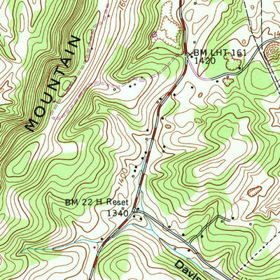 United States Geological Survey Jefferson City, TN (1961, 24000-Scale) digital map