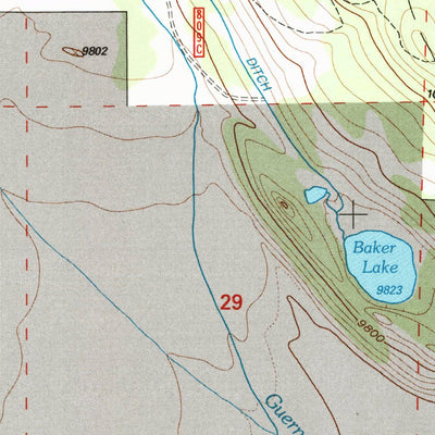 United States Geological Survey Jefferson, CO (1994, 24000-Scale) digital map