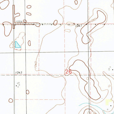 United States Geological Survey Jefferson East, IA (1986, 24000-Scale) digital map