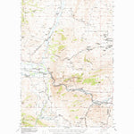 United States Geological Survey Jefferson Island, MT (1950, 62500-Scale) digital map