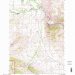 United States Geological Survey Jefferson Island, MT (1996, 24000-Scale) digital map