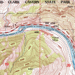 United States Geological Survey Jefferson Island, MT (1996, 24000-Scale) digital map