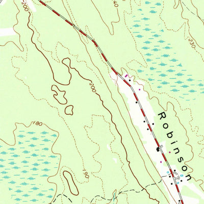 United States Geological Survey Jefferson, ME (1965, 24000-Scale) digital map