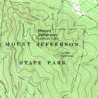 United States Geological Survey Jefferson, NC (1968, 24000-Scale) digital map