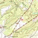 United States Geological Survey Jefferson NE, SC (1968, 24000-Scale) digital map