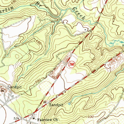 United States Geological Survey Jefferson NE, SC (1968, 24000-Scale) digital map
