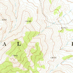 United States Geological Survey Jefferson, NV (1971, 24000-Scale) digital map