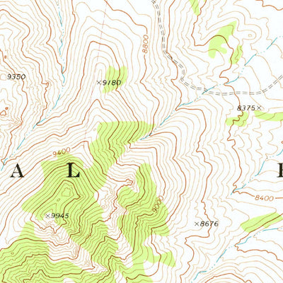 United States Geological Survey Jefferson, NV (1971, 24000-Scale) digital map