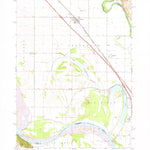 United States Geological Survey Jefferson, SD-NE-IA (1963, 24000-Scale) digital map