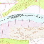 United States Geological Survey Jefferson, SD-NE-IA (1963, 24000-Scale) digital map