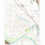 United States Geological Survey Jefferson, SD-NE-IA (1994, 24000-Scale) digital map