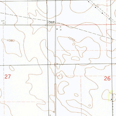 United States Geological Survey Jefferson West, IA (1986, 24000-Scale) digital map