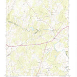 United States Geological Survey Jeffersonton, VA (1966, 24000-Scale) digital map