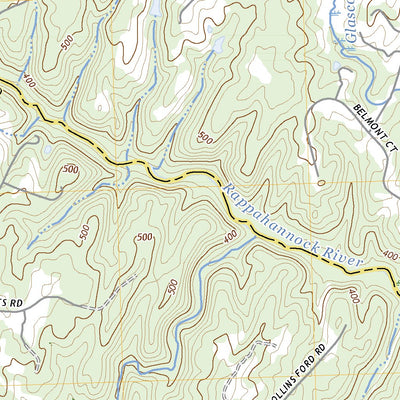 United States Geological Survey Jeffersonton, VA (2022, 24000-Scale) digital map