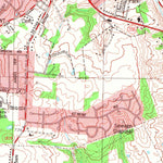 United States Geological Survey Jeffersontown, KY (1982, 24000-Scale) digital map