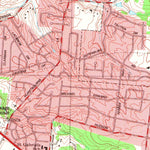 United States Geological Survey Jeffersontown, KY (1982, 24000-Scale) digital map