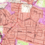 United States Geological Survey Jeffersontown, KY (1984, 24000-Scale) digital map