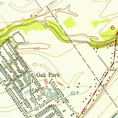 United States Geological Survey Jeffersonville, IN-KY (1955, 24000-Scale) digital map
