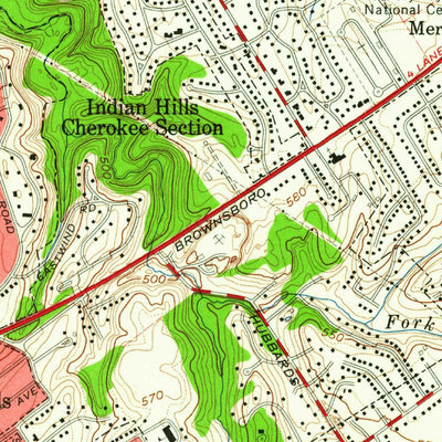 United States Geological Survey Jeffersonville, IN-KY (1960, 24000-Scale) digital map