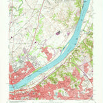 United States Geological Survey Jeffersonville, IN-KY (1965, 24000-Scale) digital map