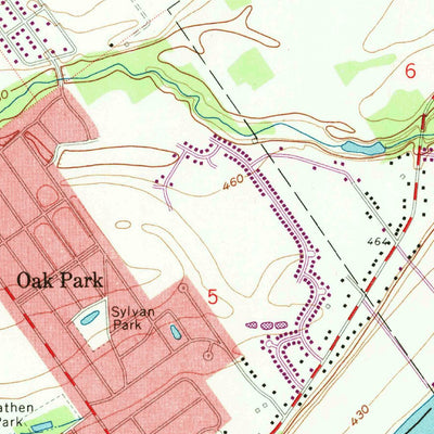 United States Geological Survey Jeffersonville, IN-KY (1965, 24000-Scale) digital map