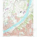 United States Geological Survey Jeffersonville, IN-KY (1982, 24000-Scale) digital map