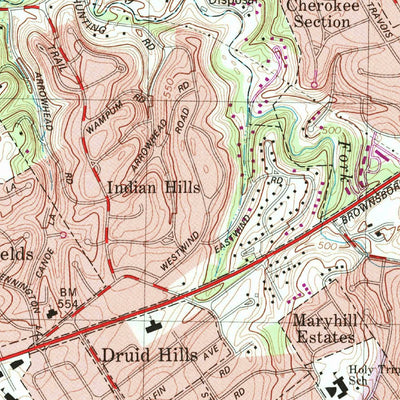 United States Geological Survey Jeffersonville, IN-KY (1982, 24000-Scale) digital map