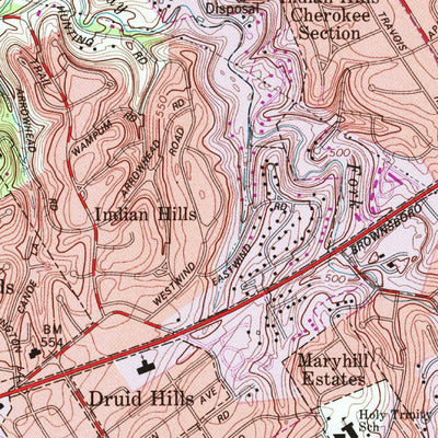 United States Geological Survey Jeffersonville, IN-KY (1993, 24000-Scale) digital map
