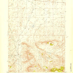 United States Geological Survey Jeffrey City, WY (1951, 24000-Scale) digital map