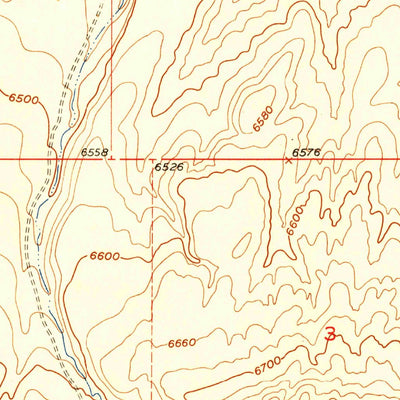 United States Geological Survey Jeffrey City, WY (1951, 24000-Scale) digital map