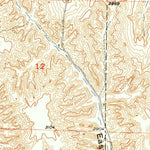 United States Geological Survey Jeffrey Reservoir SW, NE (1956, 24000-Scale) digital map