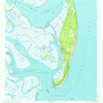 United States Geological Survey Jekyll Island, GA (1957, 24000-Scale) digital map