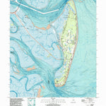 United States Geological Survey Jekyll Island, GA (1993, 24000-Scale) digital map