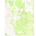 United States Geological Survey Jellico, CA (1957, 62500-Scale) digital map