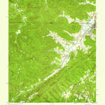 United States Geological Survey Jellico West, TN-KY (1953, 24000-Scale) digital map