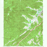 United States Geological Survey Jellico West, TN-KY (1979, 24000-Scale) digital map