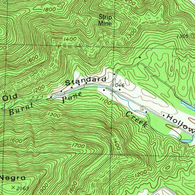 United States Geological Survey Jellico West, TN-KY (1979, 24000-Scale) digital map