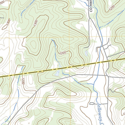 United States Geological Survey Jelloway, OH (2023, 24000-Scale) digital map