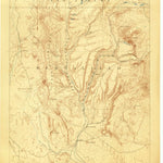 United States Geological Survey Jemez, NM (1892, 125000-Scale) digital map