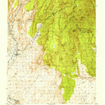 United States Geological Survey Jemez, NM (1943, 62500-Scale) digital map